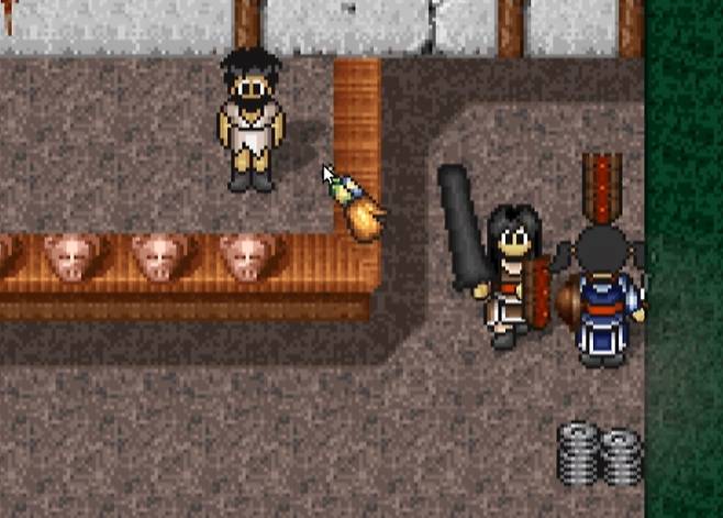 - 거래 중인 두 전사 이용자들(출처: 유저 커뮤니티)