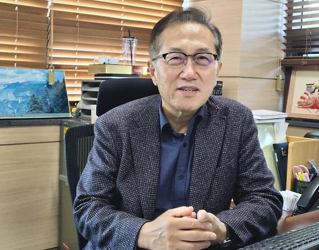 박순재 알테오젠 대표는 정맥주사(IV)를 피하주사(SC)로 바꿔주는 'ALT-B4' 기술이 글로벌 바이오업계에서 게임체인저가 될 것이라고 내다봤다. 사진=진성기 기자