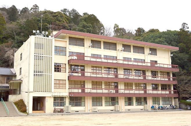 일본 교토 소재 '교또조선중고급학교' 전경. (출처 : 교또조선중고급학교 누리집)