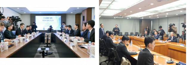 산업통상자원부는 안덕근 장관이 13일 서울에서 자동차, 배터리 산업계와의 간담회를 잇달아 개최했다고 밝혔다