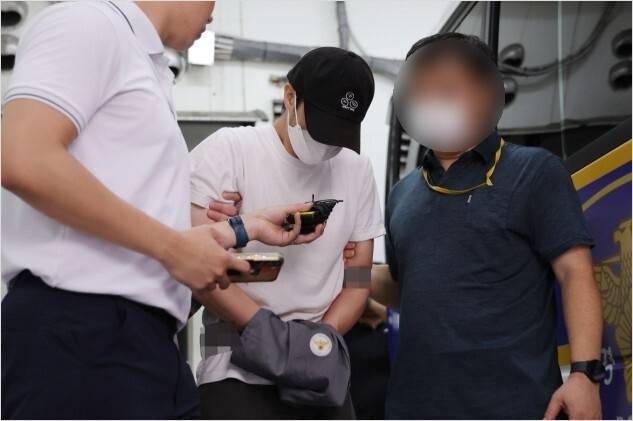 ▲ 5세 아동을 심정지 의식불명 상태에 빠지게 한 혐의로 구속된 태권도 관장 A씨 [연합뉴스]&nbsp;