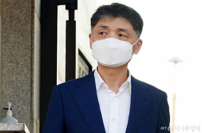 SM엔터테인먼트 주가 시세조종 혐의를 받는 카카오 창업자 김범수 경영쇄신위원장. /사진=머니S