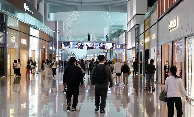 인천국제공항 2터미널 면세점 모습.ⓒ News1 박세연 기자 /사진=뉴스1