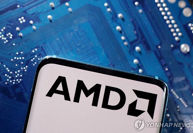 AMD 로고 [로이터 연합뉴스 자료사진. 재판매 및 DB 금지]