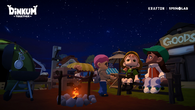 '딩컴 투게더' 플레이 장면(제공=크래프톤).