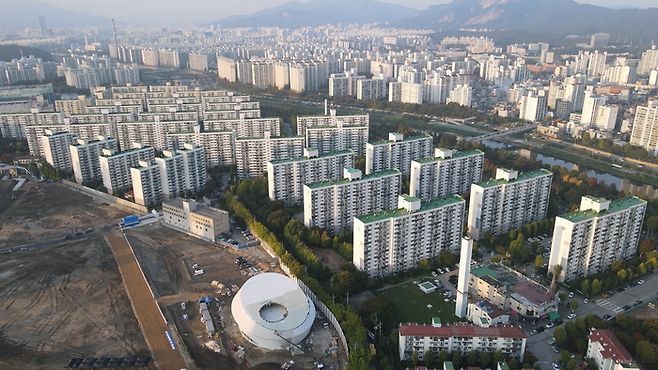 서울 노원구 월계동 미미삼(미성·미륭·삼호) 아파트 단지 전경 [매경DB]