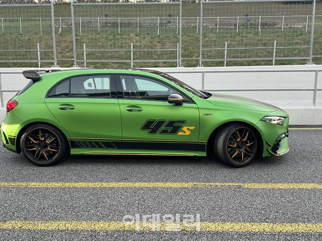 메르세데스-AMG A 45 S 4MATIC+ 리미티드 에디션.(사진=공지유 기자)