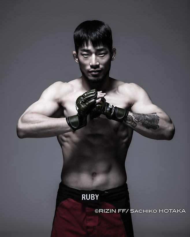 김경표 라이진 프로필. 사진=RIZIN FF