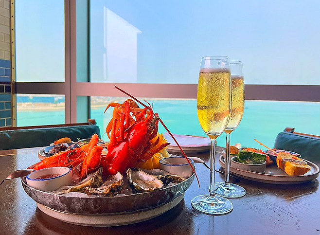 19층 선셋 그릴 식당 / 사진=쉐라톤 호텔 퉁청