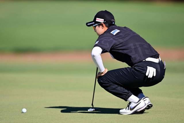 2라운드에서 컷 탈락한 김효주, 사진 제공=AFP연합뉴스