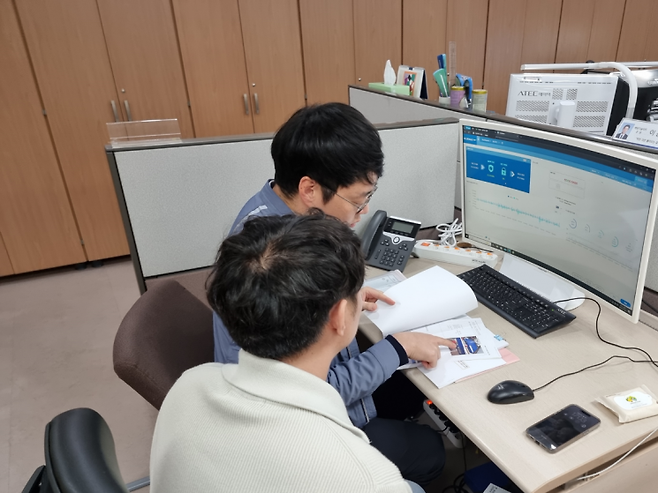 고리원자력본부가 협력회사 직원을 대상으로 ‘찾아가는 정보보안 서비스’를 진행하고 있다.