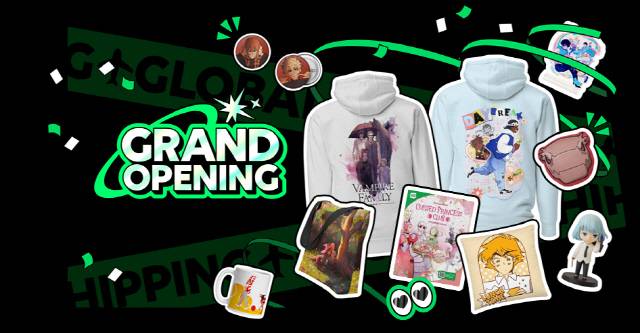 네이버웹툰 글로벌 굿즈샵 이미지. 네이버웹툰 제공