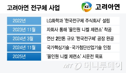 고려아연 전구체 사업/그래픽=윤선정