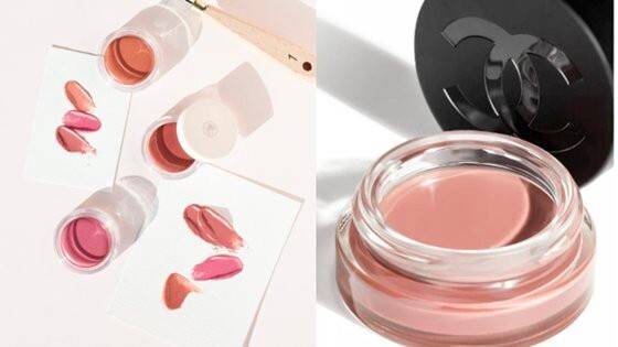 ‘샤넬 저렴이’로 유명해진 다이소 손앤박 아티 스프레드 컬러 밤(좌). 오른쪽은 샤넬 레드 까멜리아 립앤치크밤. 다이소·샤넬 홈페이지 캡처