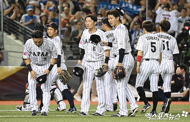 일본 야구 국가대표팀이 2024 세계야구소프트볼연맹(WBSC) 프리미어12 조별리그 B조를 5전 전승으로 통과, 슈퍼 라운드에 진출했다. 지난 2019년 제2회 대회에 이어 2연패에 도전하게 됐다. 사진 엑스포츠뉴스 DB