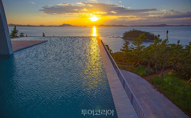 오시아노 해남126호텔 인피니티풀/사진-한국관광공사