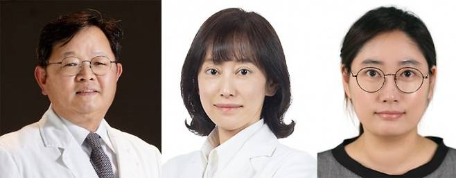 (왼쪽부터) 김지수 분당서울대병원 신경과 교수, 이혜진 가정의학과 교수, 김효정 의생명연구원 교수. 분당서울대병원 제공.