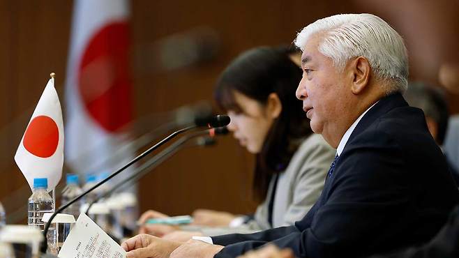 나카타니 겐 일본 방위상 [사진제공:연합뉴스]