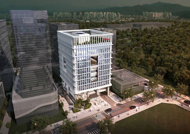 알서포트 고덕 신사옥 조감도. 알서포트 제공