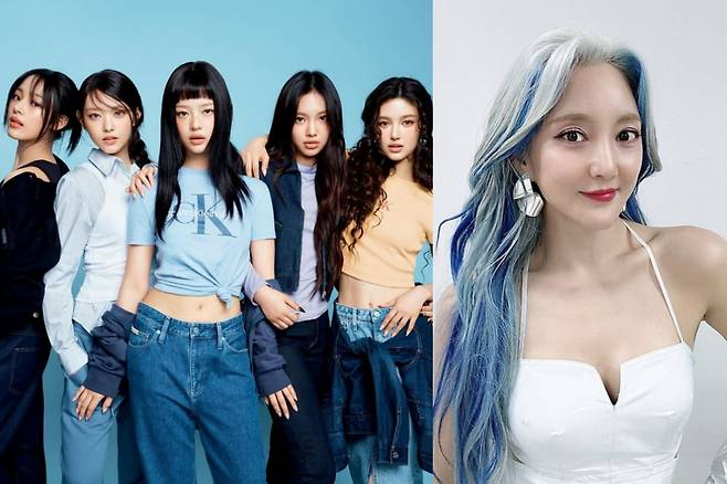 뉴진스, S.E.S. 바다/ 사진=어도어 제공-바다 SNS 갈무리