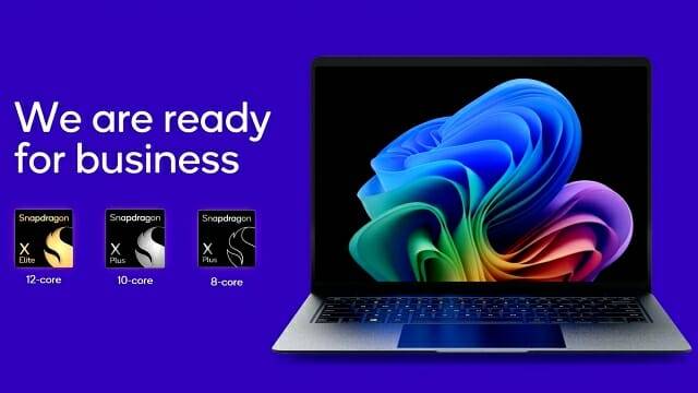 퀄컴은 9월 초 기업/상업용 PC 시장을 겨냥한 스냅드래곤 X 플러스 8코어 SoC를 추가출시했다.