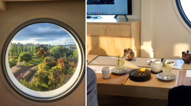 카페 진정성 한강편 / 사진=카페 진정성 인스타그램