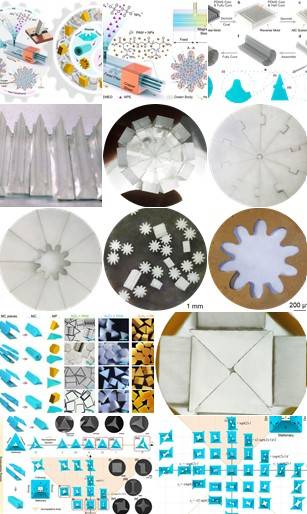 전통 건축기법에서 영감을 얻은 첨단 세라믹 미세입자의 제작 공정.