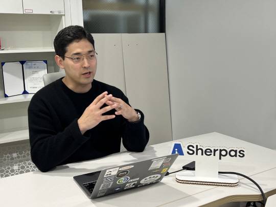 이지훈 셀파스 대표. 유진아 기자