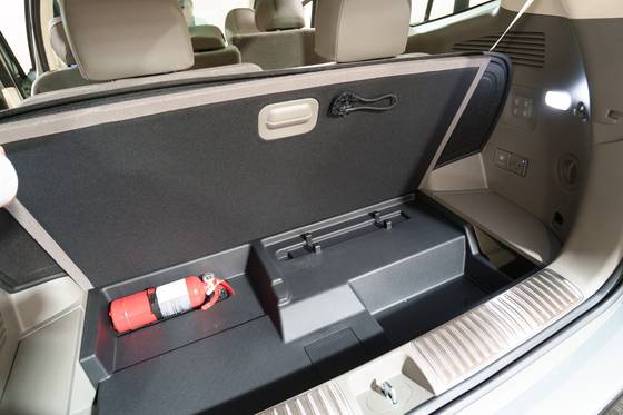 The Hyundai Ioniq 9 during the vehicle's media preview event held in Los Angeles in November [CHO YONG-JUN]