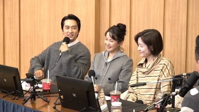 왼쪽부터 배우 송승헌, 조여정, 박지현 / SBS 파워FM '컬투쇼'