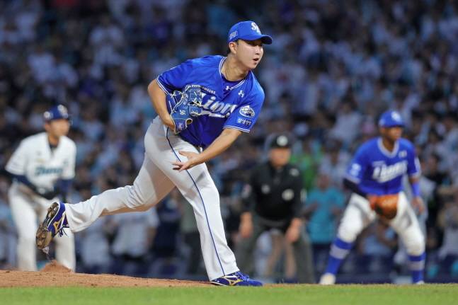 최채흥. /사진=삼성 라이온즈 제공