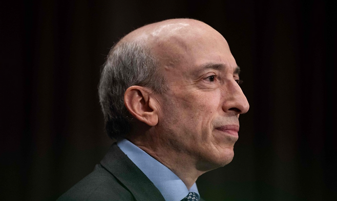 게리 겐슬러 미국 SEC 위원장 ⓒ연합뉴스/AFP