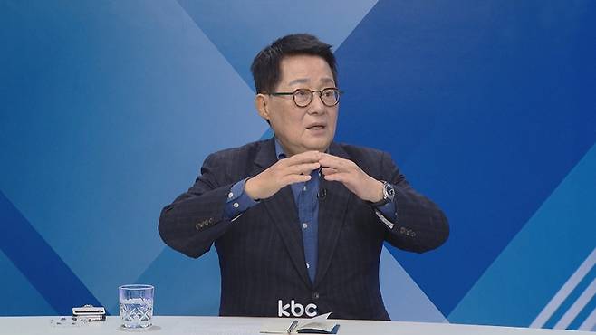 ▲ 21일 KBC '여의도초대석'에 출연한 더불어민주당 박지원 의원