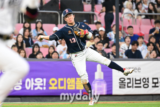 두산 시절의 허경민./마이데일리