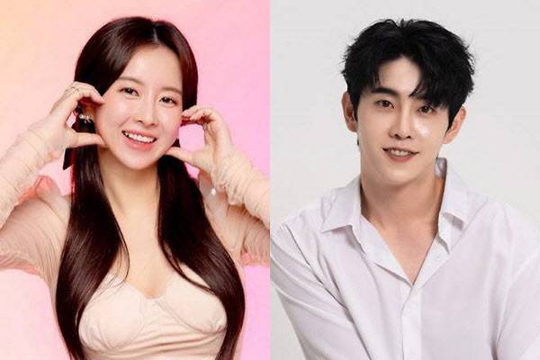 은가은(왼쪽)과 박현호