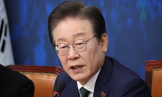 더불어민주당 이재명 대표. 연합뉴스