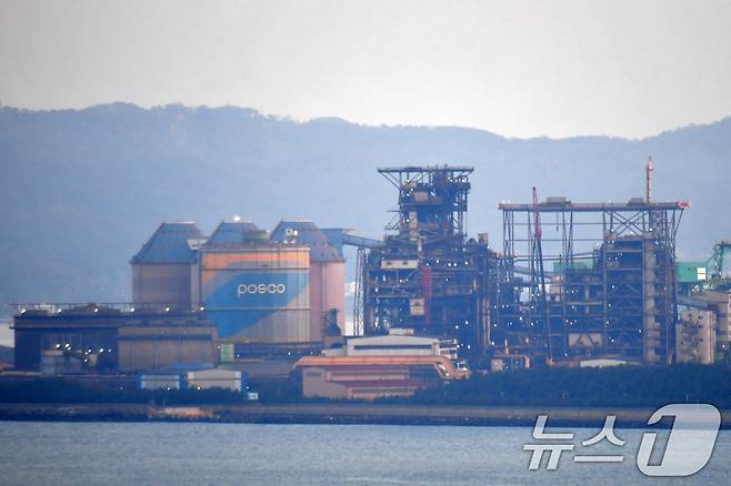 화재가 발생한 포스코 포항제철소 파이넥스 3공장. (뉴스1 자료) .2024.11.20/뉴스1 ⓒ News1 최창호 기자