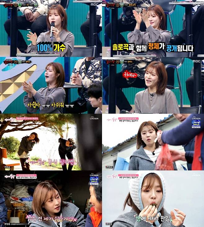 '복면가왕', '엄마의 봄날' 방송화면 캡처