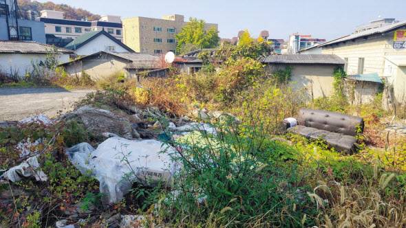 경기도 남양주시 진건읍 송능리 한 빈집. [헤럴드경제DB]