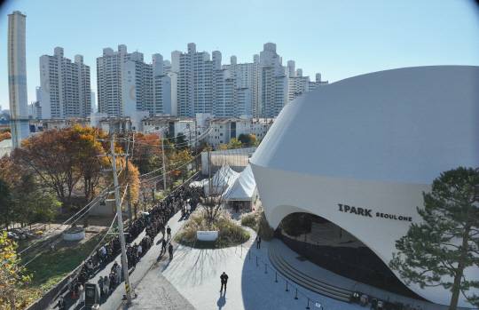서울 노원구 서울원 아이파크 견본주택 [HDC현대산업개발 제공]