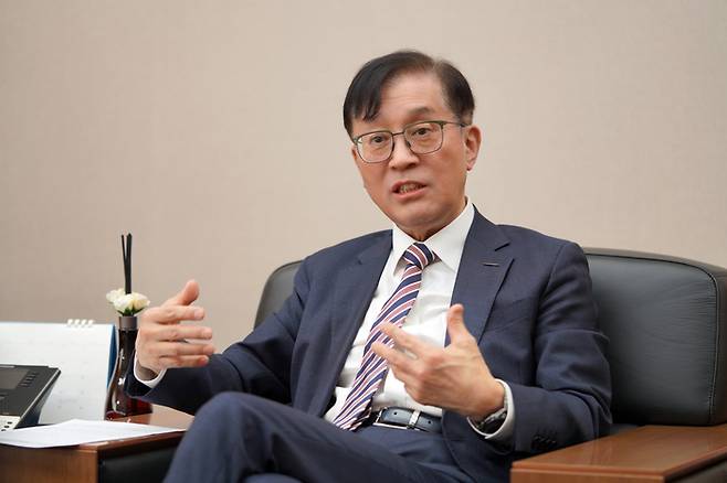 김성근 포스텍 총장은 “포스텍은 이미 태동부터 산·학·연 개념을 가지고 있던 대학”이라며 글로컬사업 수행에 자신감을 표현했다. (사진=포스텍)