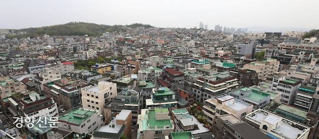 전세사기 피해자가 다수 발생한 서울 강서구에 빌라들이 밀집해 있다. 한수빈 기자