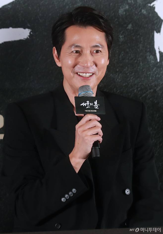 배우 정우성. 사진은 2023년 11월9일 서울 강남구 메가박스 코엑스에서 진행된 영화 '서울의 봄'(감독 김성수) 언론시사회 및 기자간담 /사진=이동훈 기자