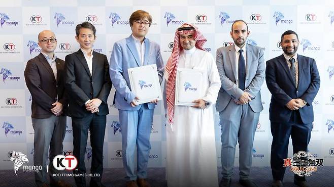 코에이 테크모 - 망가 프로덕션 퍼블리싱 및 유통 계약 체결식 스냅샷