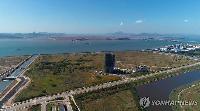 인천로봇랜드 부지 전경 [연합뉴스 자료사진]
