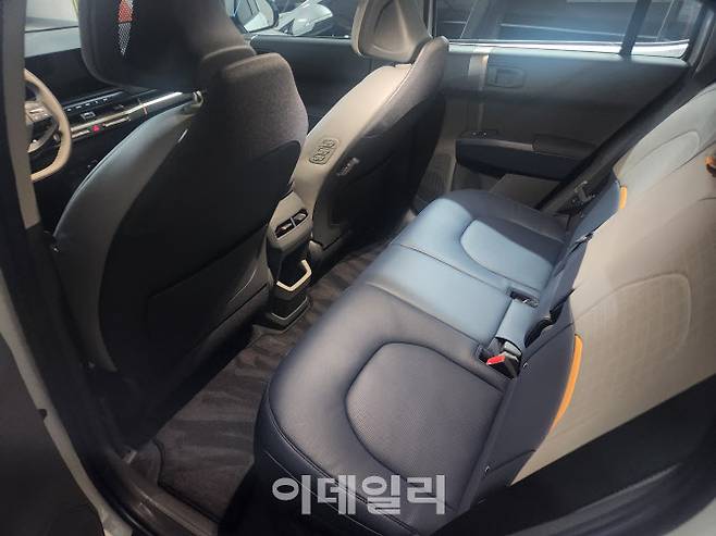 기아 EV3 롱레인지 모델 2열. (사진=이데일리 이다원 기자)