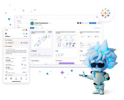 태블로 아인슈타인 UI. 세일즈포스 제공