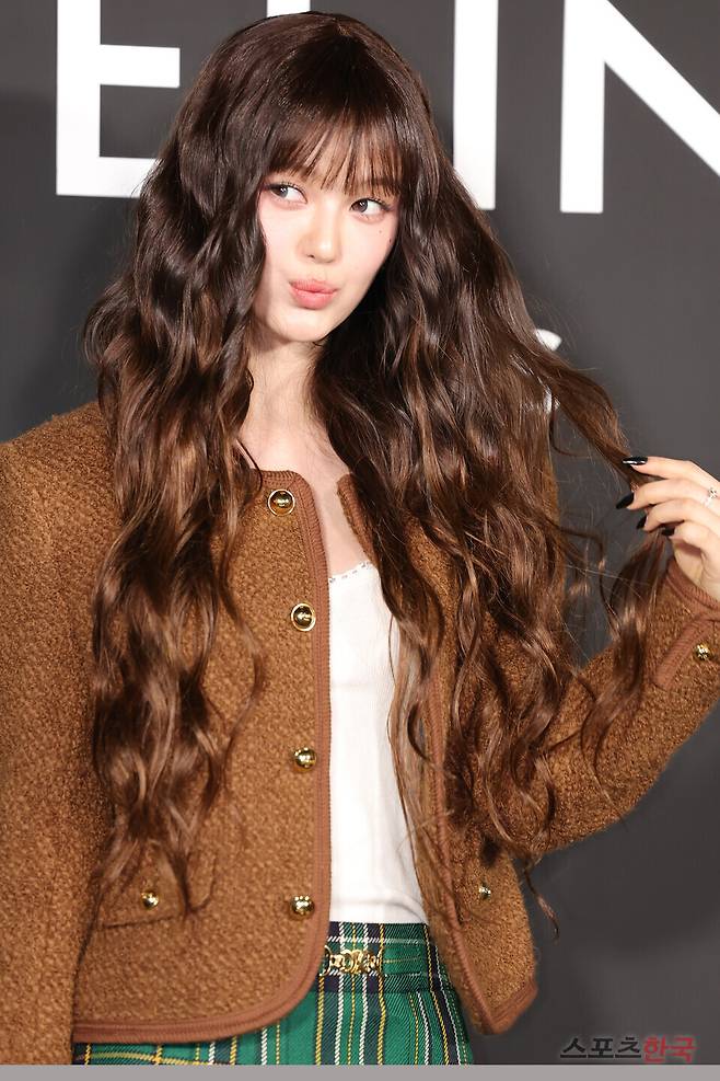 뉴진스 다니엘. 24. 11. 28. ⓒ이혜영 기자 lhy@hankooki.com