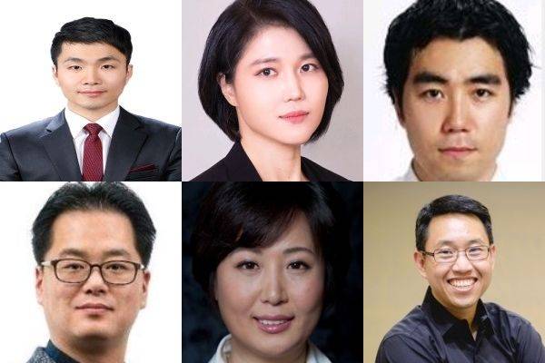 [서울=뉴시스]삼성전자가 29일 2025년 정기 임원 인사를 단행했다. 이번 인사를 통해 승진한 (위쪽 왼쪽부터) 하지훈 상무, 이귀호 부사장, 김기환 부사장, (아래쪽 왼쪽부터) 김연정 부사장, 서정아 부사장, 시티촉 상무. (사진 = 삼성) 2024.11.29. photo@newsis.com *재판매 및 DB 금지