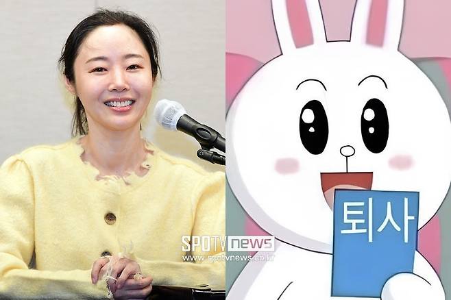 ▲ 민희진(왼쪽)과 그가 올린 퇴사 사진. 출처| ⓒ곽혜미 기자, 민희진 인스타그램